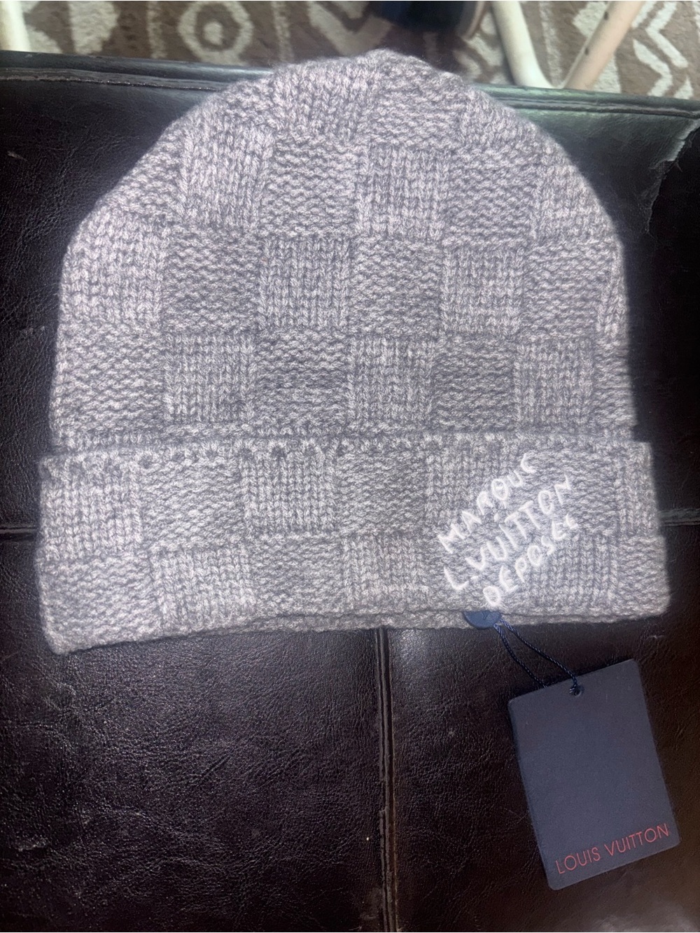 Louis Vuitton Damier Snug Beanie